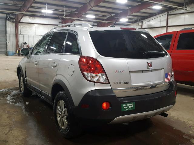 3GSCL33P88S565619 - 2008 SATURN VUE XE SILVER photo 3