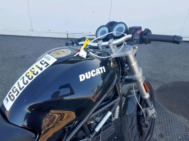 ZDM1RAAN47B104102 - 2007 DUCATI MONSTER S2 BLACK photo 5