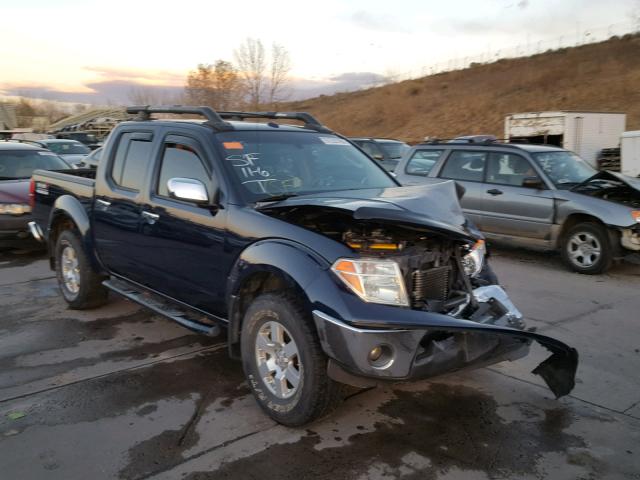 1N6AD07W07C446318 - 2007 NISSAN FRONTIER C BLACK photo 1