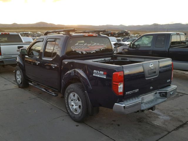 1N6AD07W07C446318 - 2007 NISSAN FRONTIER C BLACK photo 3