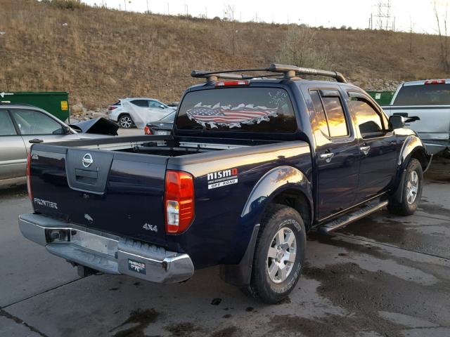 1N6AD07W07C446318 - 2007 NISSAN FRONTIER C BLACK photo 4