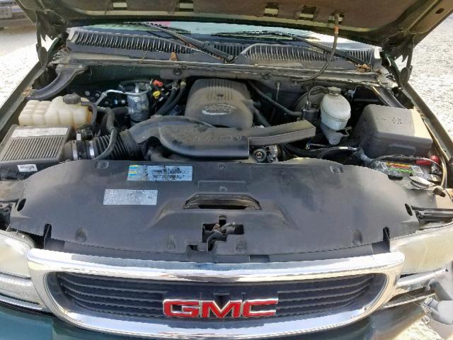 1GKEC16Z43J241748 - 2003 GMC YUKON XL C GREEN photo 7