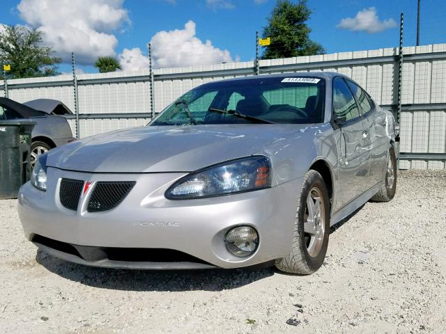 2G2WS522741128458 - 2004 PONTIAC GRAND PRIX SILVER photo 2