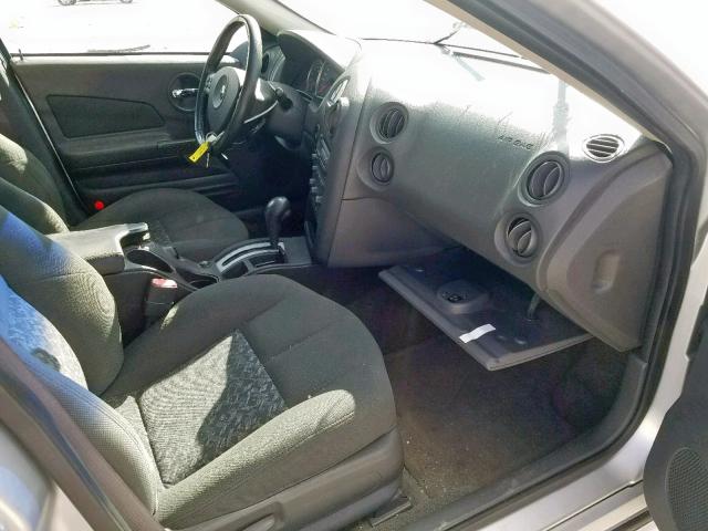 2G2WS522741128458 - 2004 PONTIAC GRAND PRIX SILVER photo 5