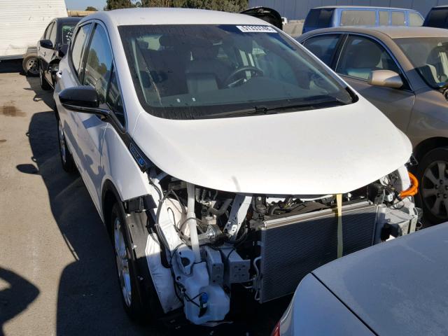 1G1FW6S01H4189683 - 2017 CHEVROLET BOLT EV LT WHITE photo 1