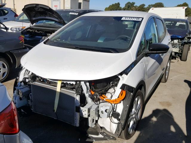 1G1FW6S01H4189683 - 2017 CHEVROLET BOLT EV LT WHITE photo 2