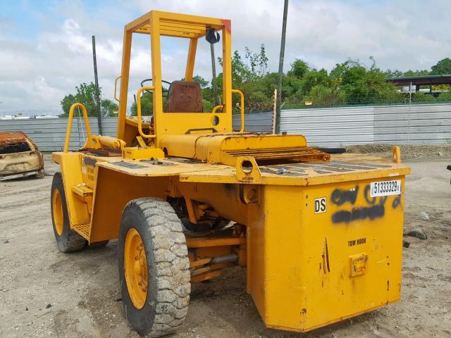 HW1GG1NS981013 - 1998 WIGG FORKLIFT YELLOW photo 3