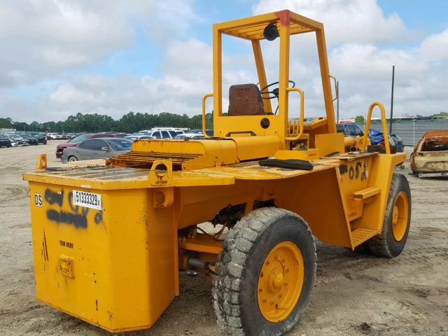 HW1GG1NS981013 - 1998 WIGG FORKLIFT YELLOW photo 4