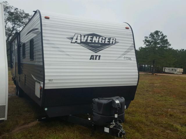 5ZT2AVVB4JB918500 - 2018 WILDWOOD AVENGER GRAY photo 1