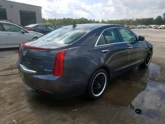 1G6AG5RX9D0153577 - 2013 CADILLAC ATS GRAY photo 4