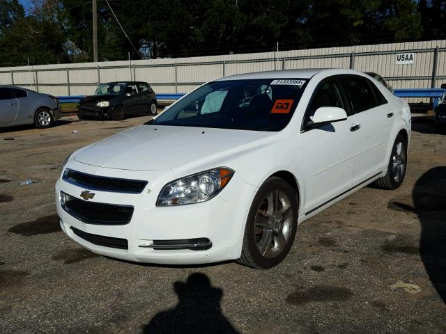 1G1ZC5E06CF193267 - 2012 CHEVROLET MALIBU 1LT 白色 照片 2