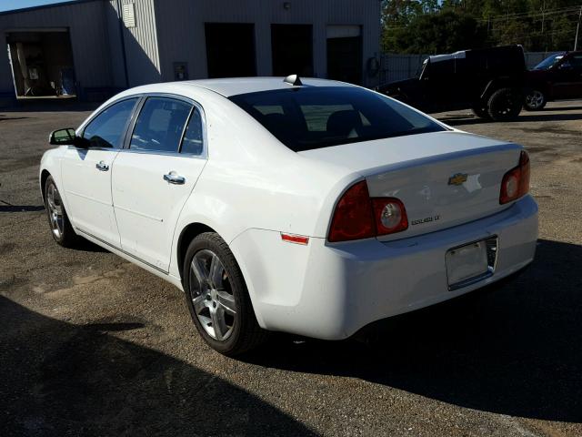 1G1ZC5E06CF193267 - 2012 CHEVROLET MALIBU 1LT 白色 照片 3