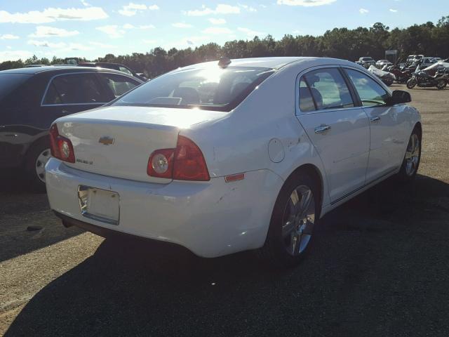 1G1ZC5E06CF193267 - 2012 CHEVROLET MALIBU 1LT 白色 照片 4