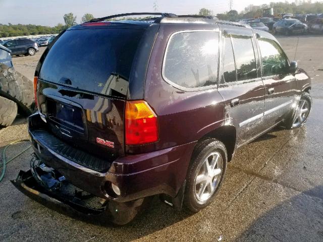 1GKDT13S682171514 - 2008 GMC ENVOY PURPLE photo 4