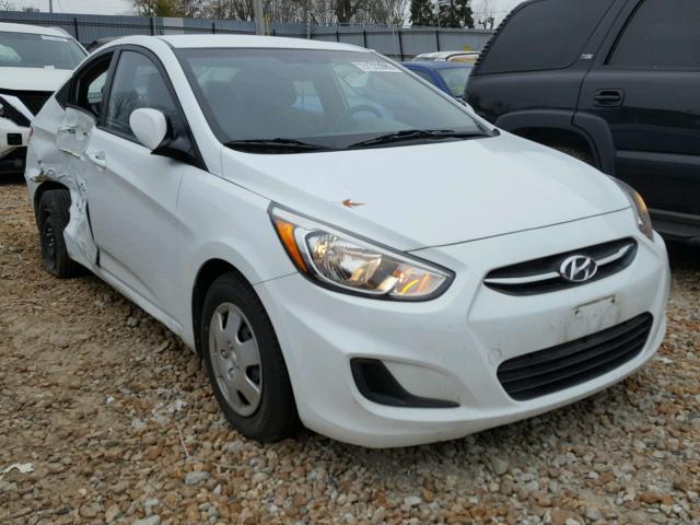 KMHCT4AE7GU061804 - 2016 HYUNDAI ACCENT SE WHITE photo 1