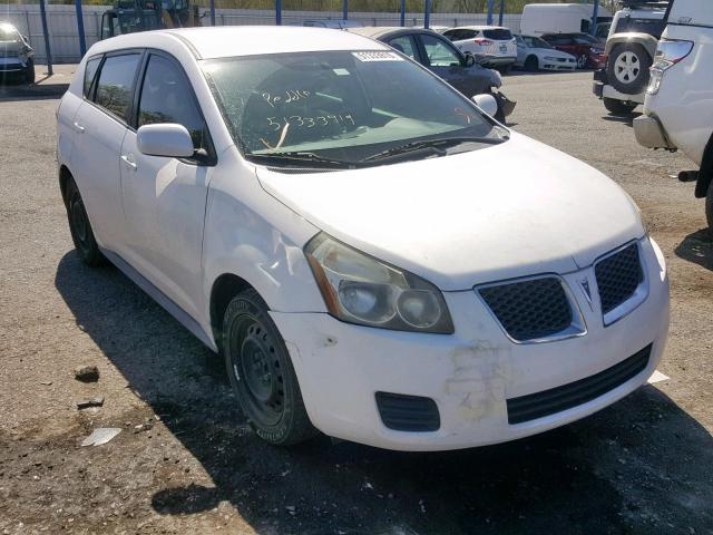 5Y2SP67899Z440410 - 2009 PONTIAC VIBE WHITE photo 1