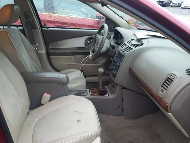 1G1ZU648X4F152149 - 2004 CHEVROLET MALIBU MAX ბურგუნდია ფოტო 5