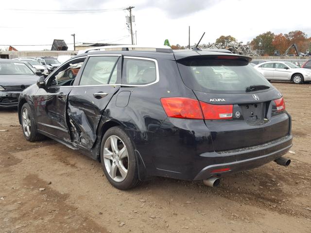 JH4CW2H62CC001068 - 2012 ACURA TSX TECH BLACK photo 3
