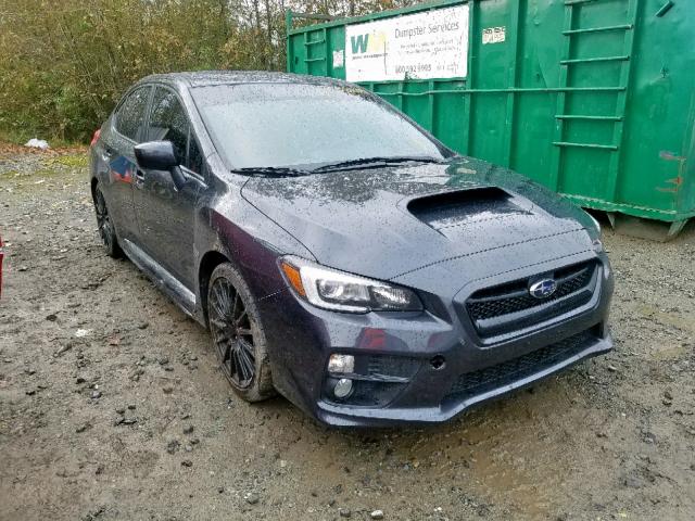 JF1VA1J62G9834875 - 2016 SUBARU WRX LIMITE GRAY photo 1