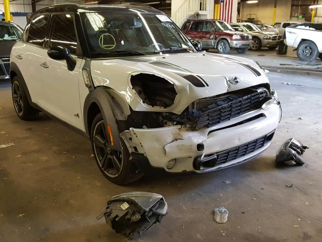 WMWZC5C57CWL59847 - 2012 MINI COOPER S C WHITE photo 1