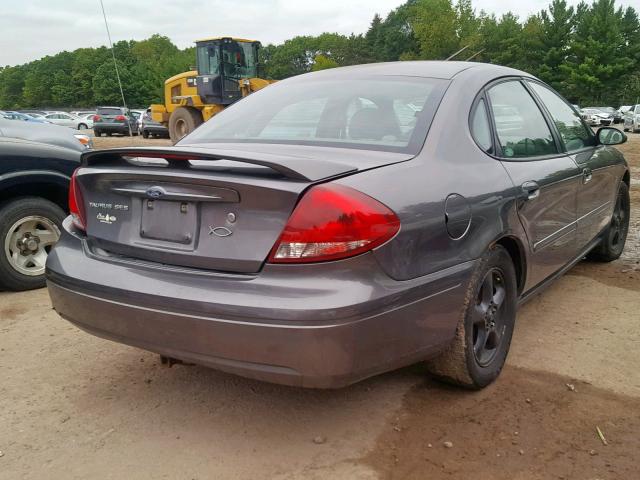 1FAFP55S74A136208 - 2004 FORD TAURUS SES GRAY photo 4