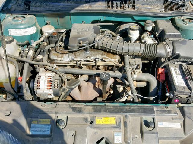 1G1JC1249X7132637 - 1999 CHEVROLET CAVALIER B GREEN photo 7