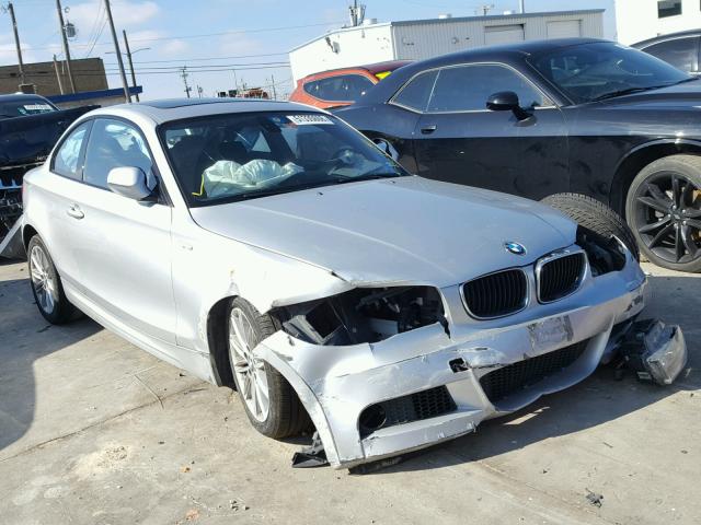 WBAUP7C50DVP25150 - 2013 BMW 128 I SILVER photo 1