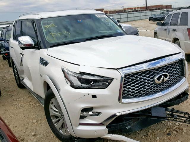 JN8AZ2NE4J9193619 - 2018 INFINITI QX80 BASE WHITE photo 1