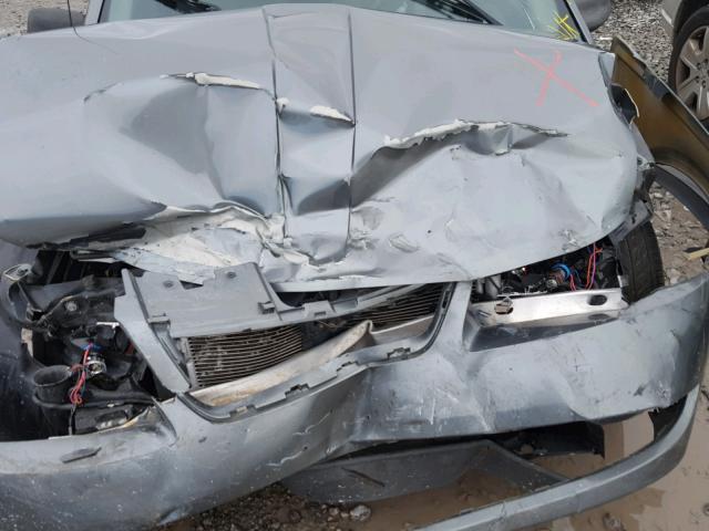 1G8AJ55FX7Z201416 - 2007 SATURN ION LEVEL GRAY photo 7