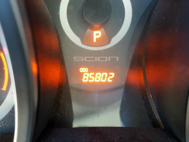 JTKJF5C72E3080568 - 2014 TOYOTA SCION TC 黑色 照片 8