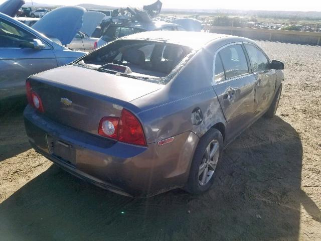 1G1ZA5E0XA4102807 - 2010 CHEVROLET MALIBU LS ყავისფერი ფოტო 4