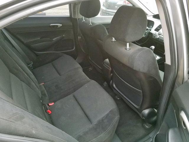 2HGFA15609H001203 - 2009 HONDA CIVIC LX-S Boz foto 6