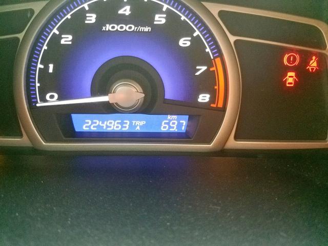 2HGFA15609H001203 - 2009 HONDA CIVIC LX-S Boz foto 8