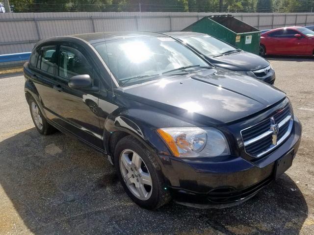 1B3HB48B48D545179 - 2008 DODGE CALIBER SX BLACK photo 1