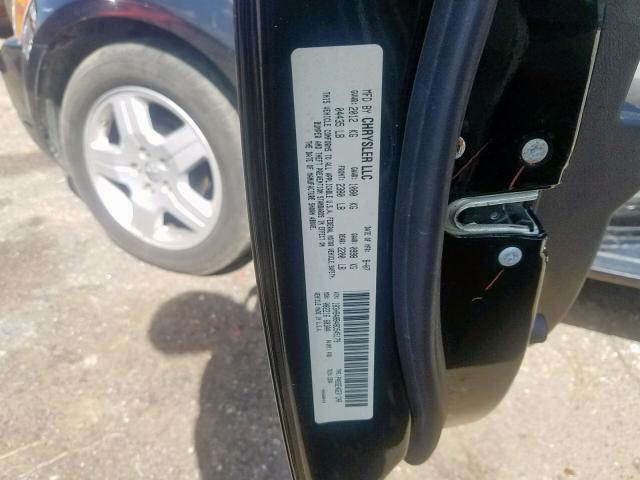 1B3HB48B48D545179 - 2008 DODGE CALIBER SX BLACK photo 10