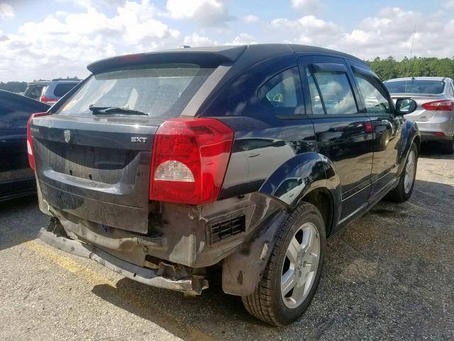 1B3HB48B48D545179 - 2008 DODGE CALIBER SX BLACK photo 4