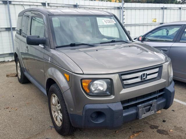 5J6YH28747L012910 - 2007 HONDA ELEMENT EX GRAY photo 1