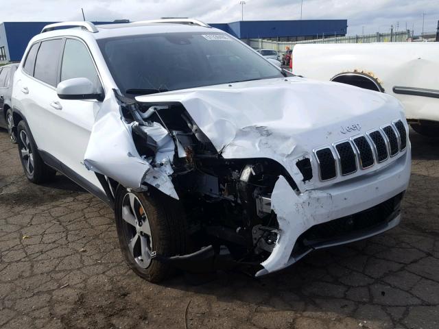 1C4PJMDX0KD132990 - 2019 JEEP CHEROKEE L WHITE photo 1