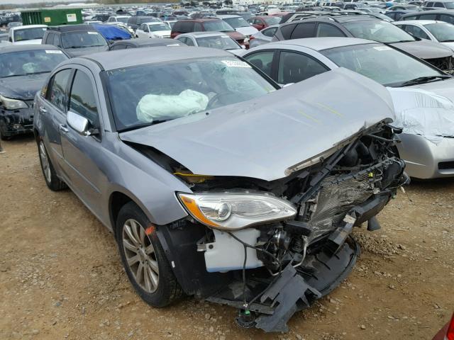 1C3CCBCG0DN607750 - 2013 CHRYSLER 200 LIMITE SILVER photo 1