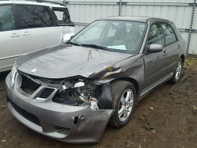 JF4GG61636H051169 - 2006 SAAB 9-2 2.5I GRAY photo 2