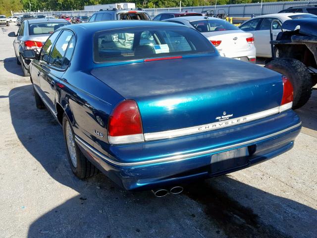 2C3HC56F3VH703344 - 1997 CHRYSLER LHS BLUE photo 3