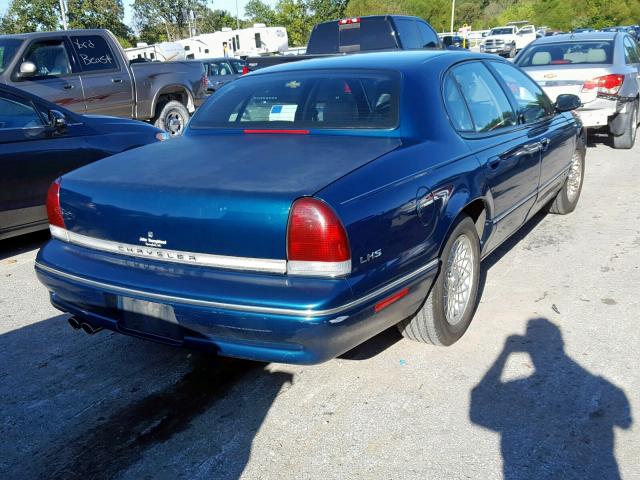 2C3HC56F3VH703344 - 1997 CHRYSLER LHS BLUE photo 4