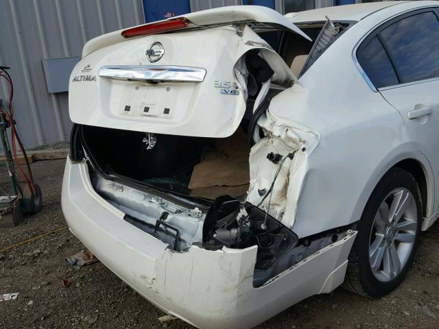 1N4BL2AP5CC178356 - 2012 NISSAN ALTIMA SR WHITE photo 9