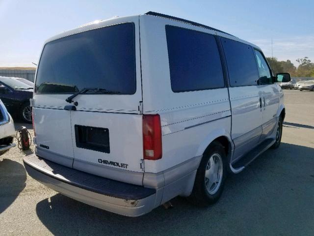 1GNDM19W6YB217207 - 2000 CHEVROLET ASTRO WHITE photo 4