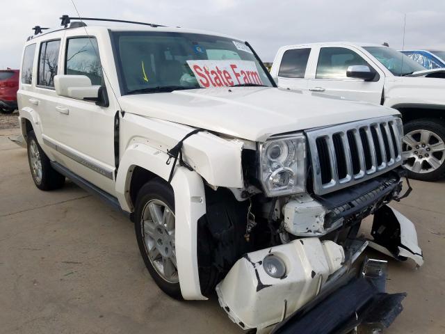 1J4RH5GT2AC110166 - 2010 JEEP COMMANDER თეთრი ფოტო 1