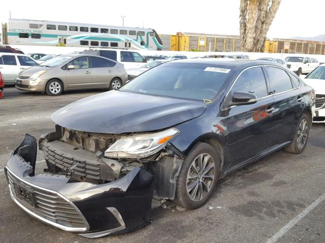 4T1BK1EB4GU236894 - 2016 TOYOTA AVALON XLE BLACK photo 2