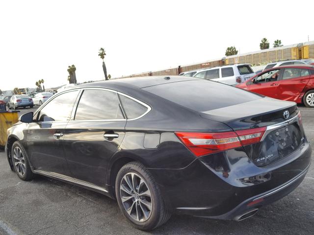 4T1BK1EB4GU236894 - 2016 TOYOTA AVALON XLE BLACK photo 3