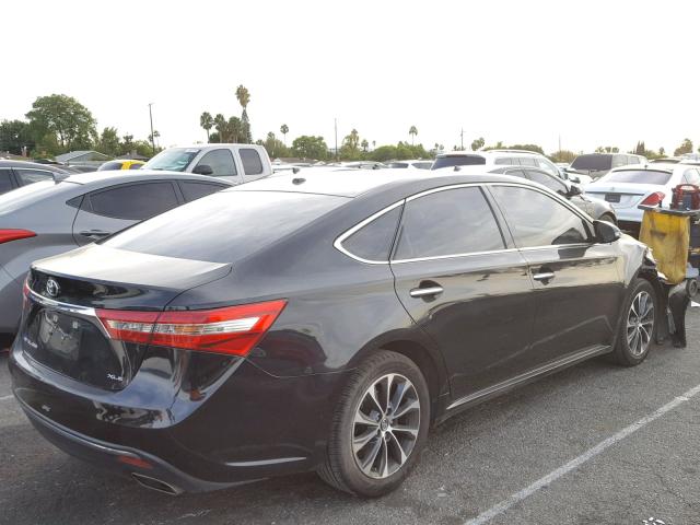 4T1BK1EB4GU236894 - 2016 TOYOTA AVALON XLE BLACK photo 4