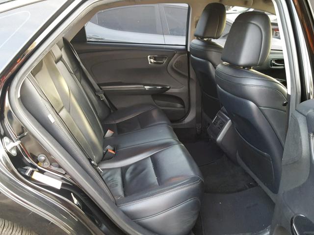 4T1BK1EB4GU236894 - 2016 TOYOTA AVALON XLE BLACK photo 6