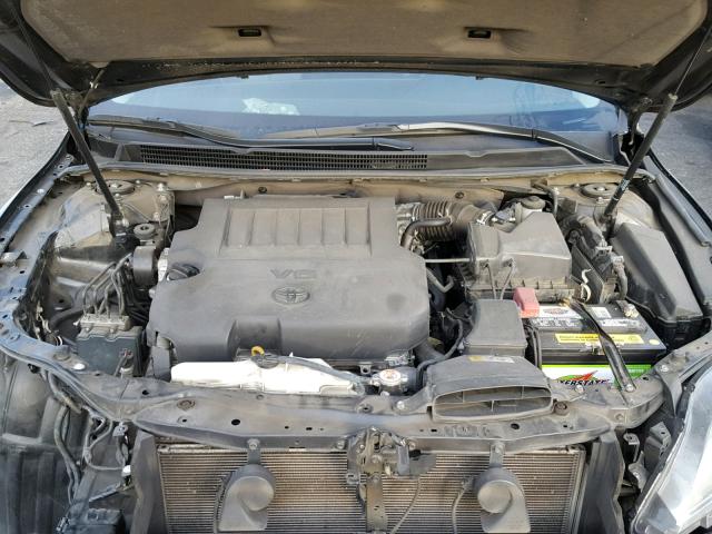 4T1BK1EB4GU236894 - 2016 TOYOTA AVALON XLE BLACK photo 7